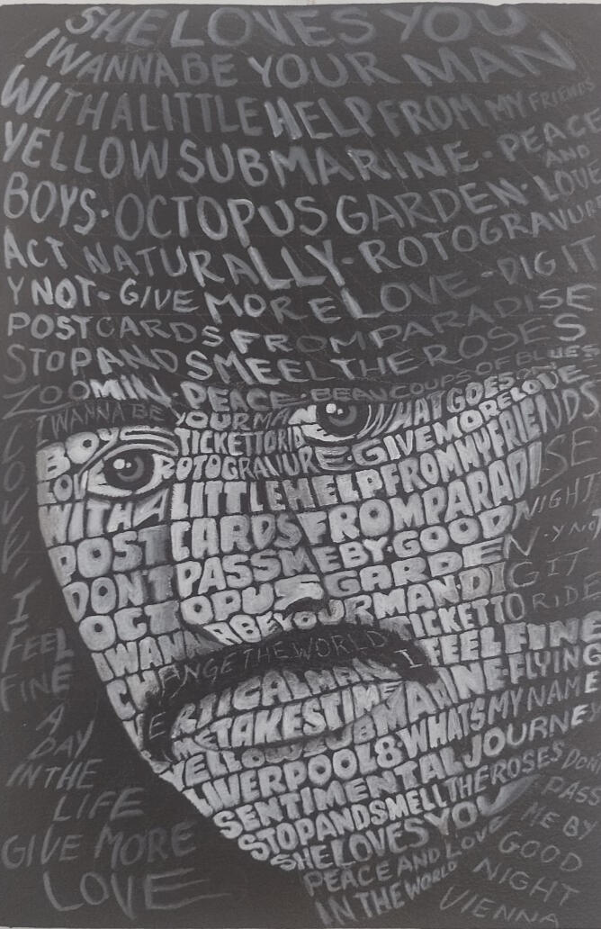 Ringo. Acrilico sobre tela. 20 x 30 cm.