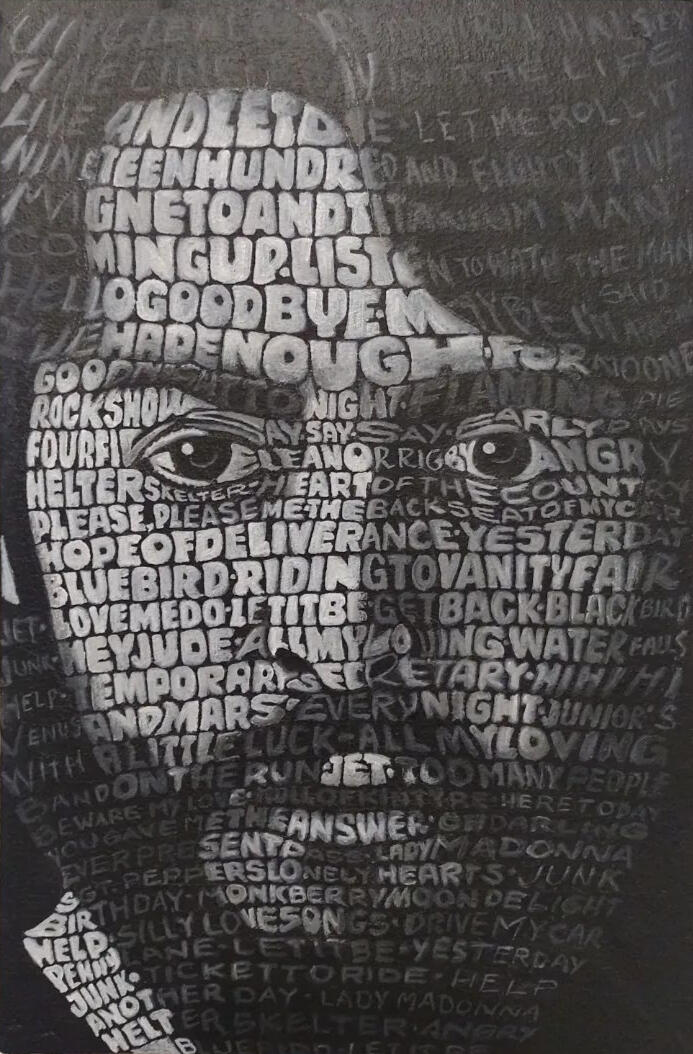 Paul. Acrilico sobre tela. 20 x 30 cm.