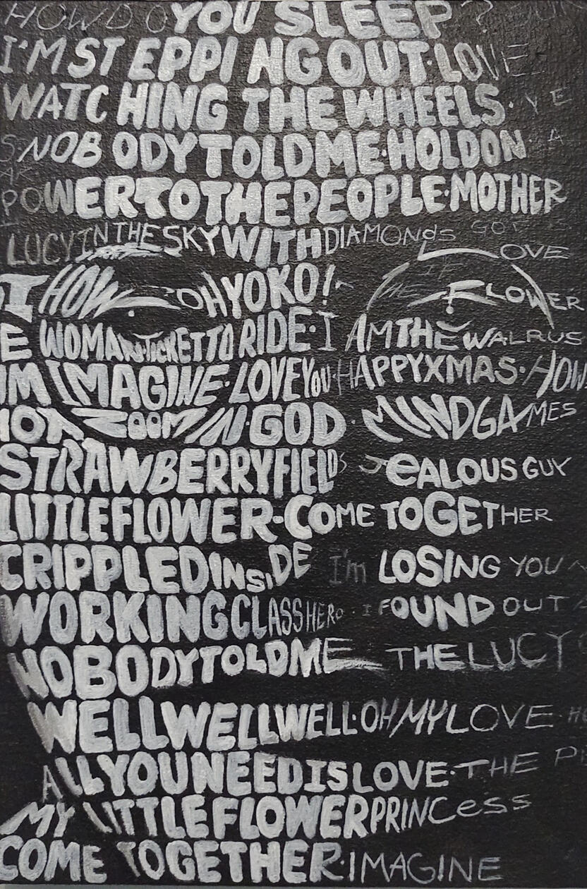 John. Acrílico sobre tela. 20 x 30 cm.